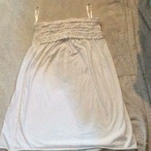 Girls strapless cover up/dress